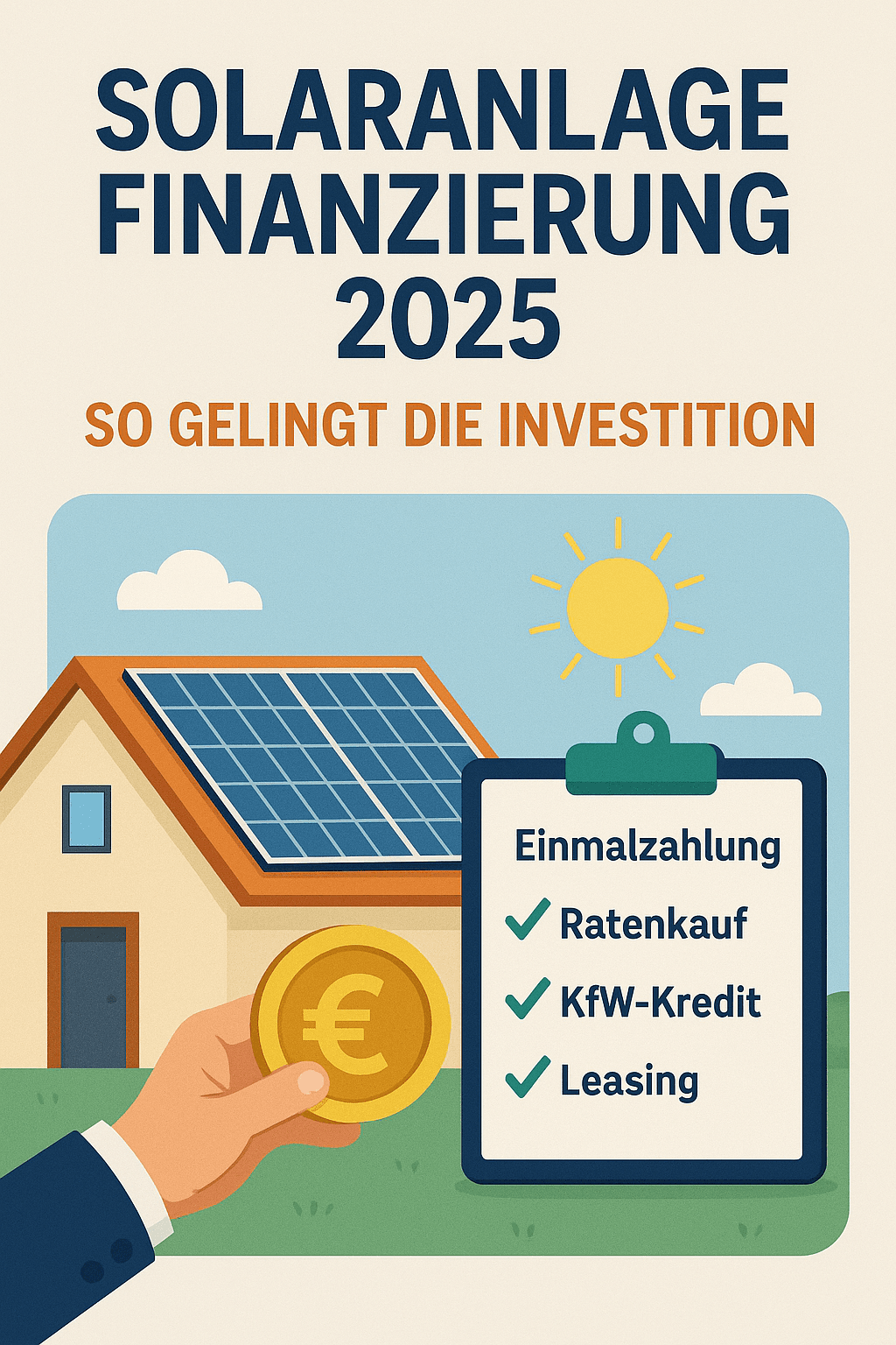 Solaranlage Finanzierung 2025 - So gelingt die Investition